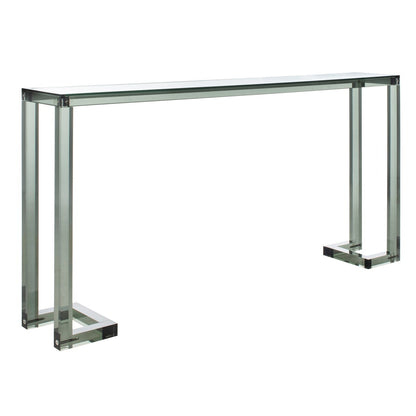 SAFAVIEH Couture Camryn Tavolo Console in Acrilico - Trasparente - 60 L x 10 P x 30 A - 52Lx10Px30A