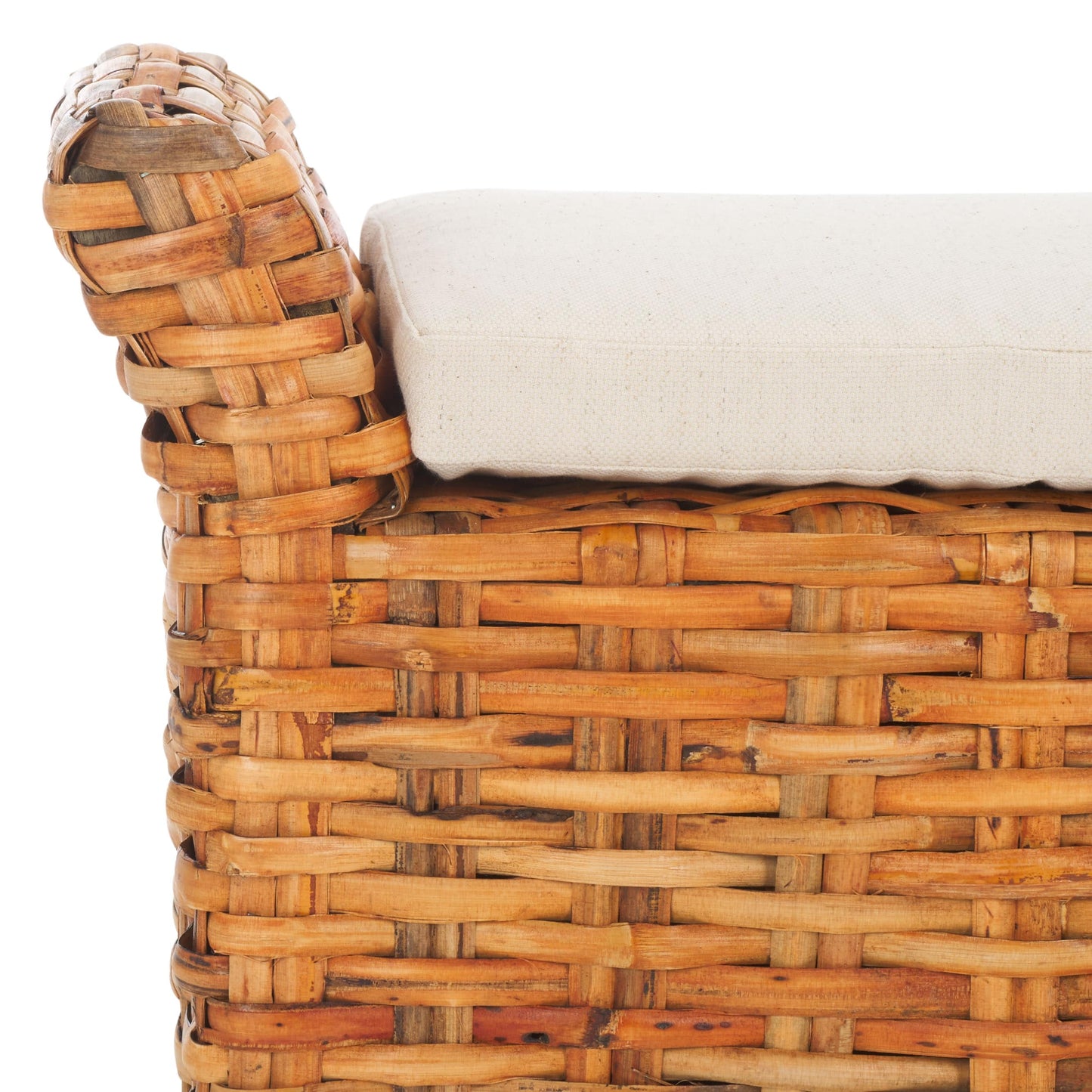 SAFAVIEH Danna Brown Bench - 43,9 x 14,8 x 21,1 - 44L x 15P x 21H