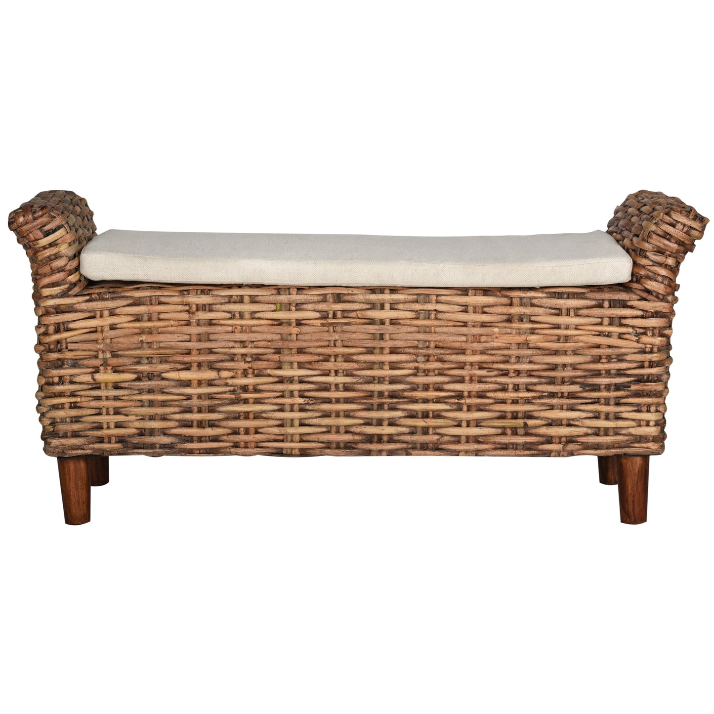 SAFAVIEH Danna Brown Bench - 43,9 x 14,8 x 21,1 - 44L x 15P x 21H