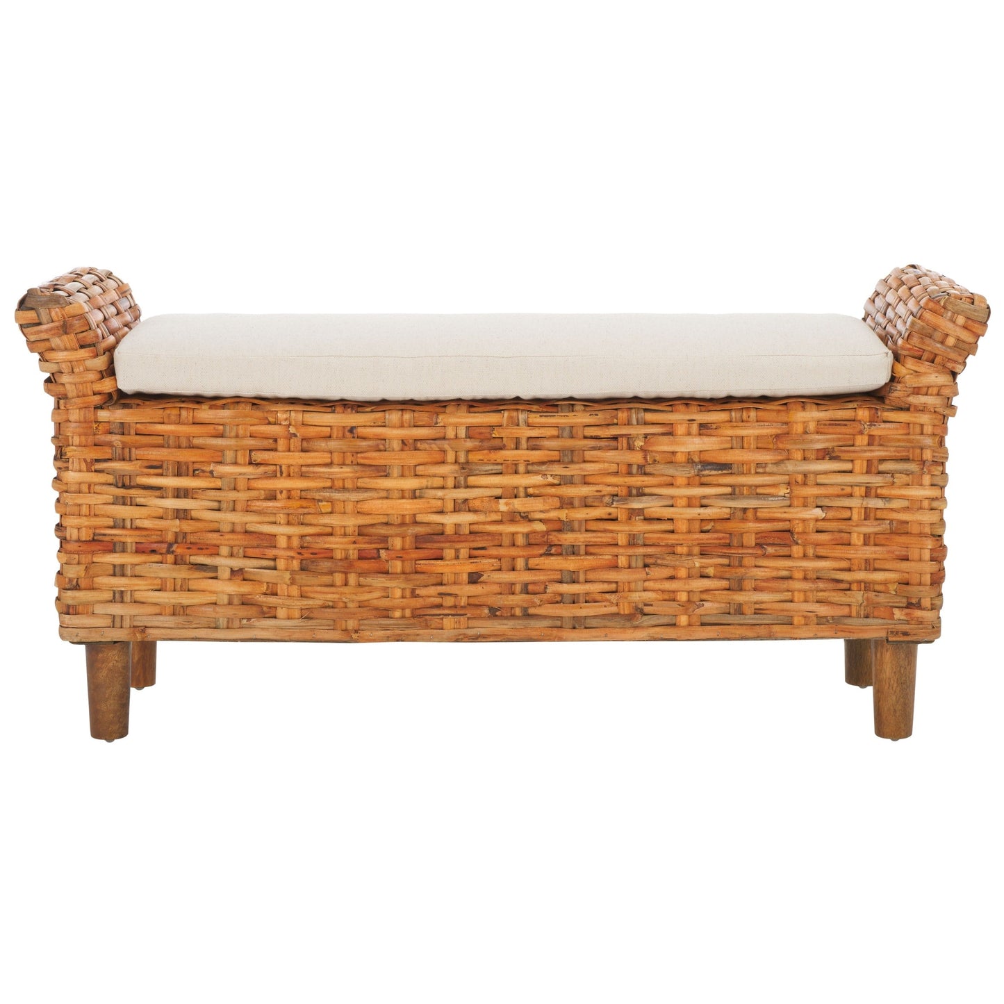SAFAVIEH Danna Brown Bench - 43,9 x 14,8 x 21,1 - 44L x 15P x 21H