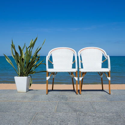 SAFAVIEH Doreth Sedia con Braccioli (Set da 2) - 23L x 36P x 25H