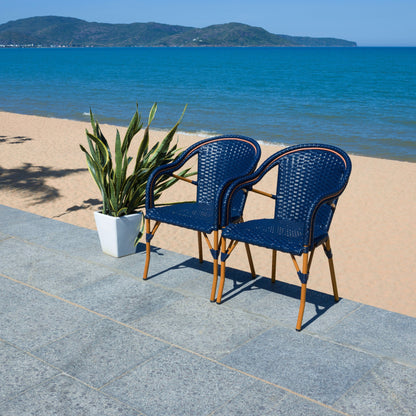 SAFAVIEH Doreth Sedia con Braccioli (Set da 2) - 23L x 36P x 25H