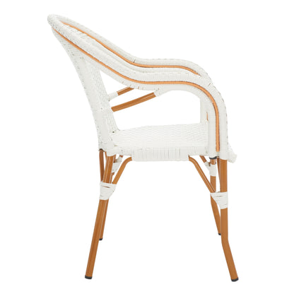 SAFAVIEH Doreth Sedia con Braccioli (Set da 2) - 23L x 36P x 25H