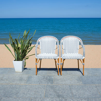 SAFAVIEH Doreth Sedia con Braccioli (Set da 2) - 23L x 36P x 25H