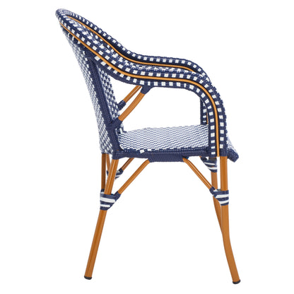 SAFAVIEH Doreth Sedia con Braccioli (Set da 2) - 23L x 36P x 25H