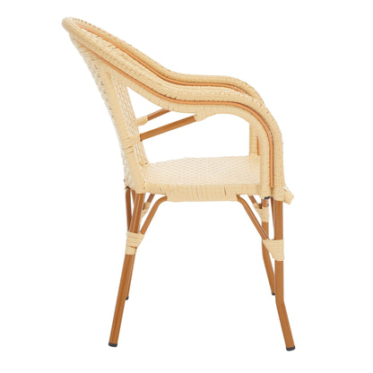 SAFAVIEH Doreth Sedia con Braccioli (Set da 2) - 23L x 36P x 25H