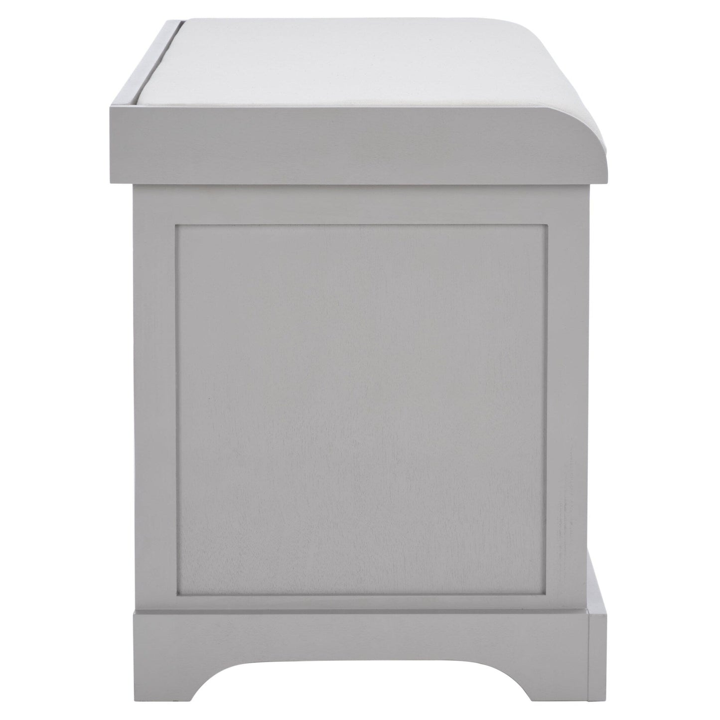 SAFAVIEH Euphemia - Panca con cestino portaoggetti intrecciato, marrone - 33,5 x 16,1 x 19,9 - 34Lx16Px20H