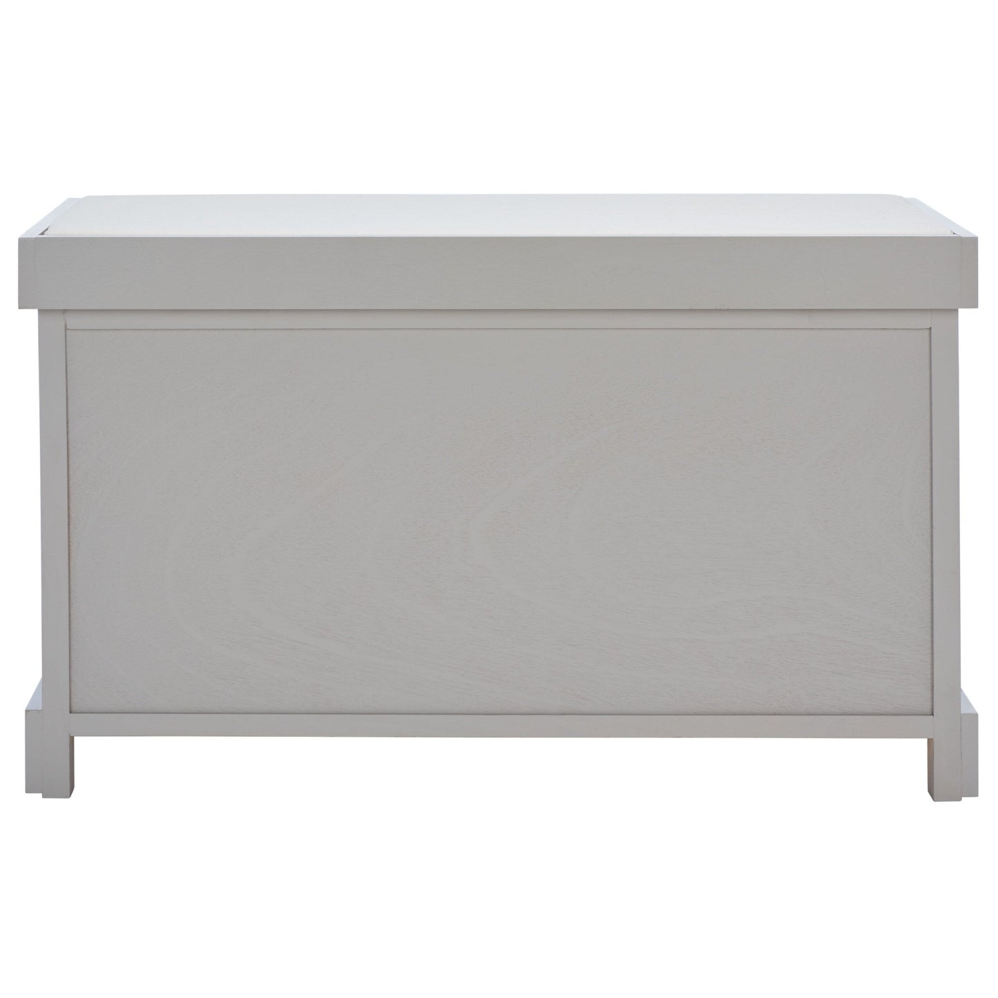 SAFAVIEH Euphemia - Panca con cestino portaoggetti intrecciato, marrone - 33,5 x 16,1 x 19,9 - 34Lx16Px20H