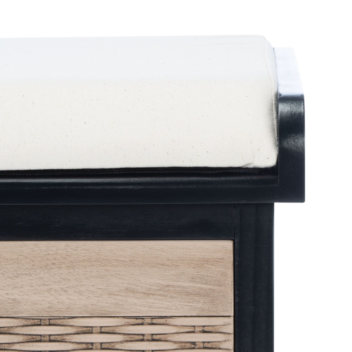 SAFAVIEH Fiorello panca con 3 cassetti e vano portaoggetti - 47,3 L x 38 P x 48 A - 47Lx38Px48A