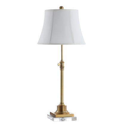 Set di 2 lampade da tavolo SAFAVIEH Lighting Amande con altezza regolabile da 27 a 31 pollici - 13Wx13Dx31H