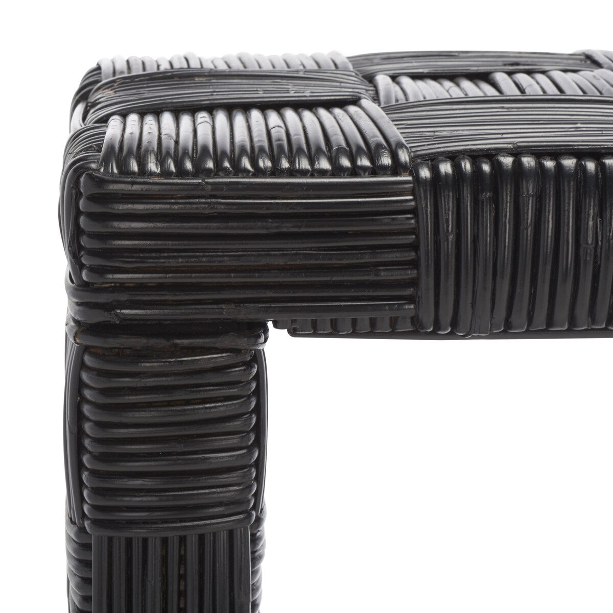 SAFAVIEH Mindel Tavolo Console in Rattan - 51Lx35Px81H
