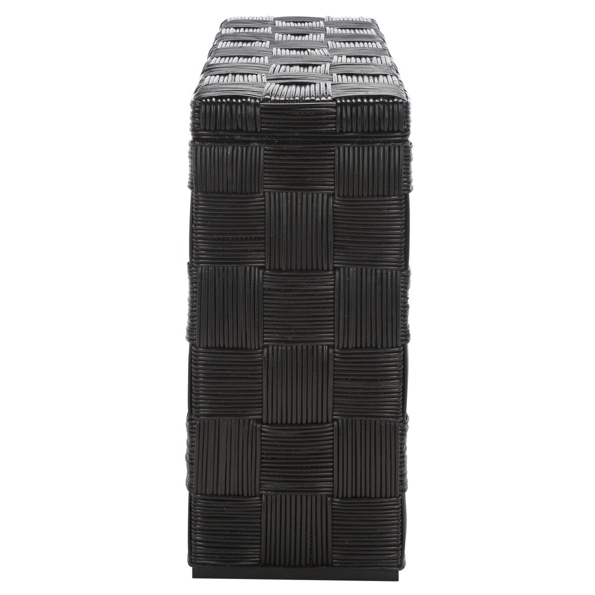 SAFAVIEH Mindel Tavolo Console in Rattan - 51Lx35Px81H
