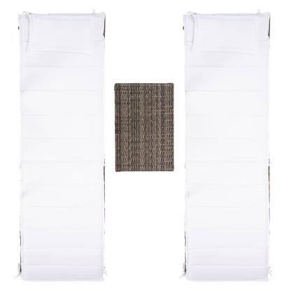 Set da giardino SAFAVIEH Blaguna da 3 pezzi con sdraio - 83Lx51Px61A