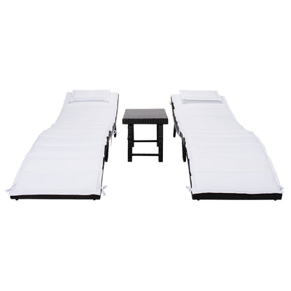Set da giardino SAFAVIEH Blaguna da 3 pezzi con sdraio - 83Lx51Px61A