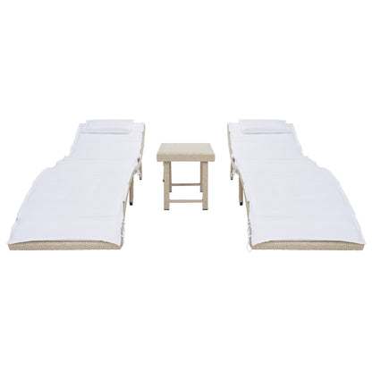 Set da giardino SAFAVIEH Blaguna da 3 pezzi con sdraio - 83Lx51Px61A