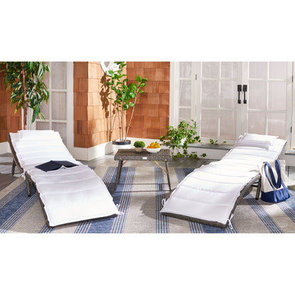 Set da giardino SAFAVIEH Blaguna da 3 pezzi con sdraio - 83Lx51Px61A