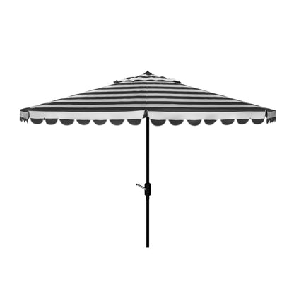 Parapluie da esterno rotondo da 3,3 metri (11 piedi) con manovella SAFAVIEH Jaylee