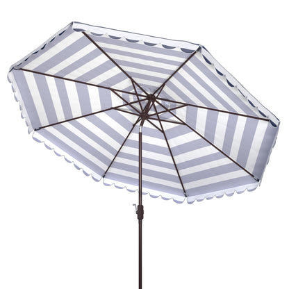 Parapluie da esterno rotondo da 3,3 metri (11 piedi) con manovella SAFAVIEH Jaylee