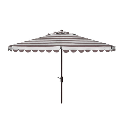 Parapluie da esterno rotondo da 3,3 metri (11 piedi) con manovella SAFAVIEH Jaylee