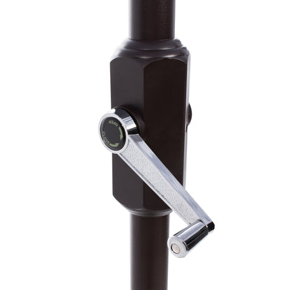 Ombrellone da giardino SAFAVIEH Kjerstin Valance da 2,7 m con doppia copertura
