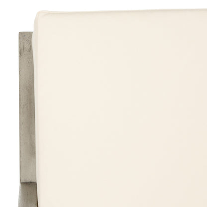 Sedia a dondolo da esterno Makaila di SAFAVIEH con cuscino - 66L x 79P x 97H (cm)