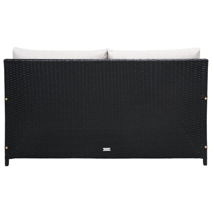Daybed da esterno in vimini Taniyah di SAFAVIEH con cuscini e imbottiture - 53L x 28P x 62H