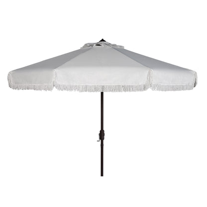 Paraschermo da esterno SAFAVIEH Ronette Fringe da 2,7 m con manovella