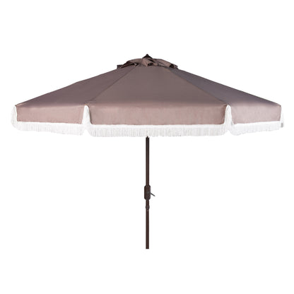 Paraschermo da esterno SAFAVIEH Ronette Fringe da 2,7 m con manovella