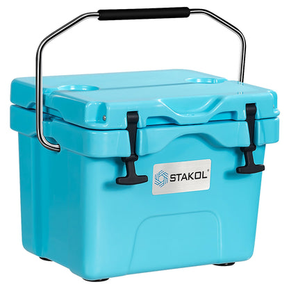 SKTAKOL 16 Quart Cooler Portable Ice Chest Leak-Proof 24 Cans Ice - Vedi dettagli