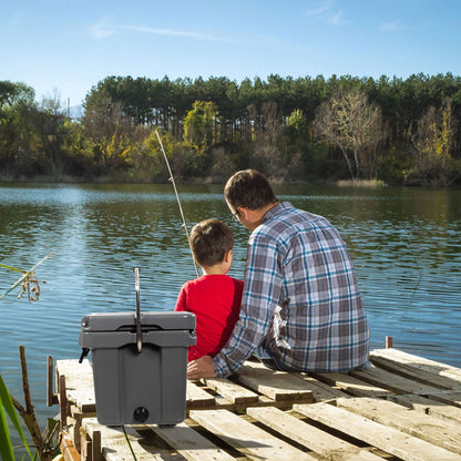 SKTAKOL 16 Quart Cooler Portable Ice Chest Leak-Proof 24 Cans Ice - Vedi dettagli