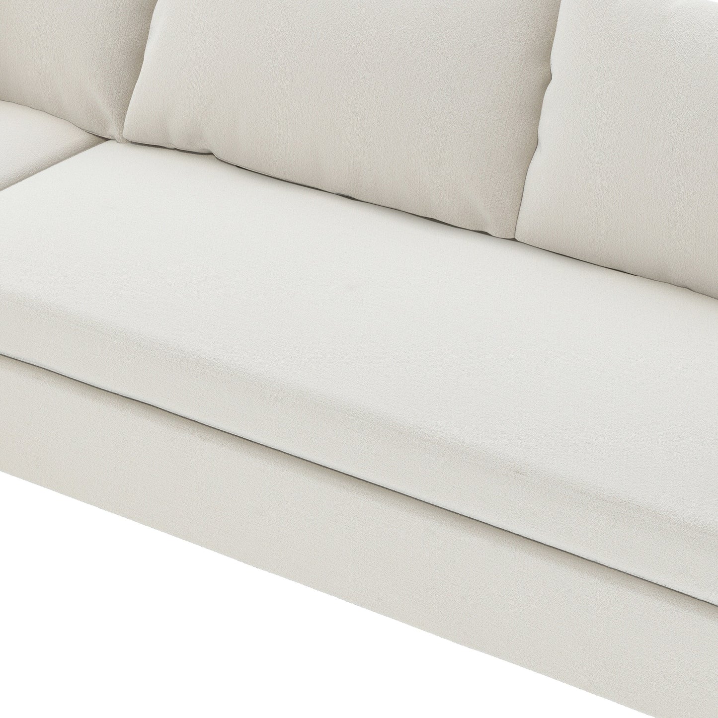 Divano componibile, set di divani reversibili a forma di U in chenille, combinazioni libere, divano letto trasformabile extra large a 8 posti.