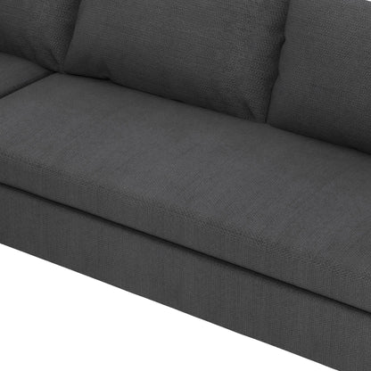 Divano componibile, set di divani reversibili a forma di U in chenille, combinazioni libere, divano letto trasformabile extra large a 8 posti.