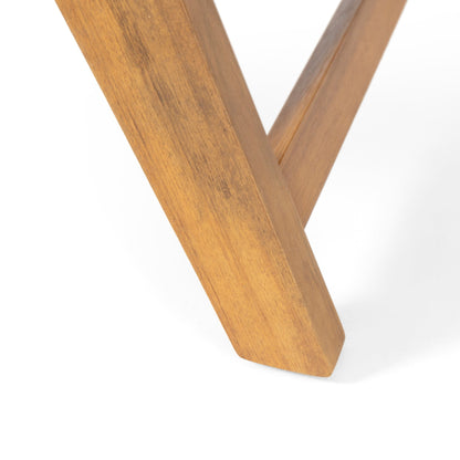 Seduta da esterno in legno di acacia Sedona (confezione da 2) di Christopher Knight Home