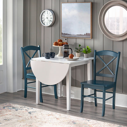 Sgabelli da pranzo in stile cottage country di Simple Living (confezione da 2)