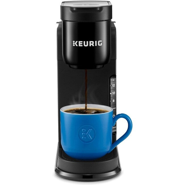 Macchina per caffè con capsule K-Cup per una singola porzione, 3 dimensioni di tazza, funzione "Strong Brew", serbatoio da 42 once, colore nero.