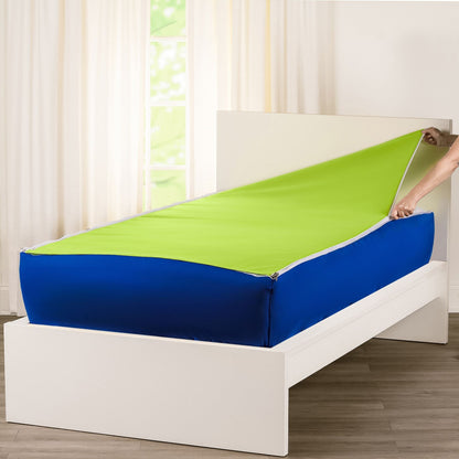 Set di biancheria da letto con cerniera Siscovers Cobalt Blue Bunkie Deluxe