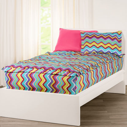 Set di biancheria da letto con cerniera Siscovers Color Palette Bunkie Deluxe