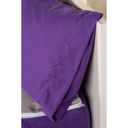 Set di biancheria da letto con cerniera Siscovers Purple Bunkie Deluxe