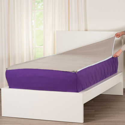 Set di biancheria da letto con cerniera Siscovers Purple Bunkie Deluxe