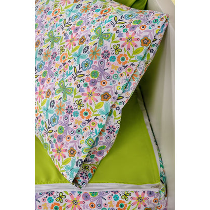 Set di biancheria da letto con cerniera Siscovers Quiet Garden Bunkie Deluxe