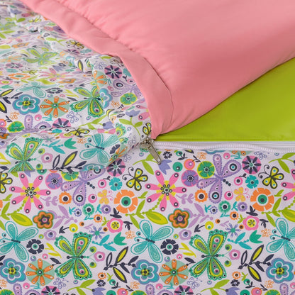 Set di biancheria da letto con cerniera Siscovers Quiet Garden Bunkie Deluxe