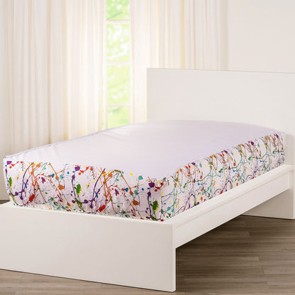 Set di biancheria da letto Siscovers Splashed and Splattered Bunkie Deluxe con cerniera