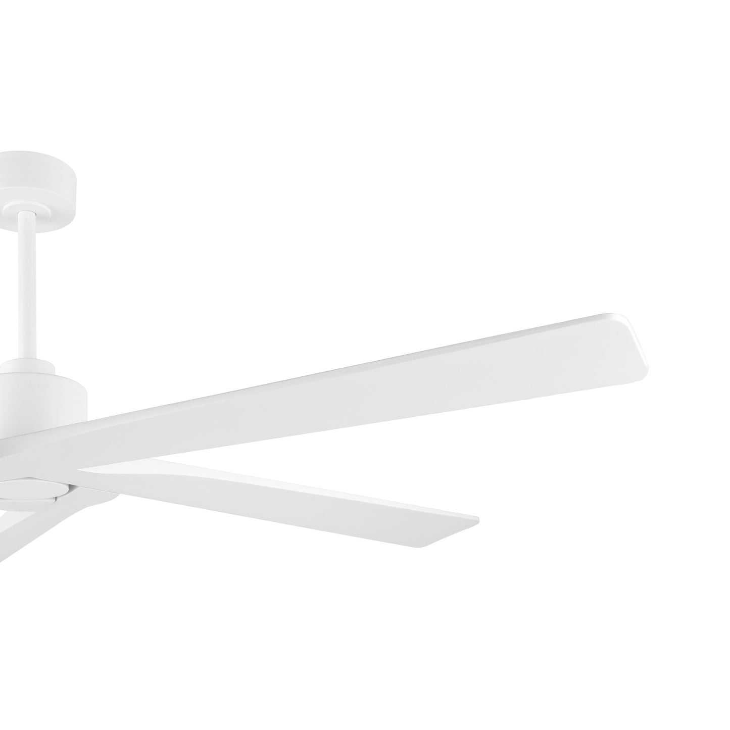 Ventilatore da soffitto interno WINGBO da 54 pollici con motore DC, senza luci - N/A