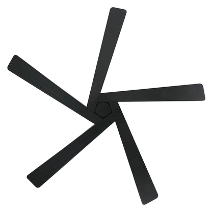 Ventilatore da soffitto interno WINGBO da 54 pollici con motore DC, senza luci - N/A