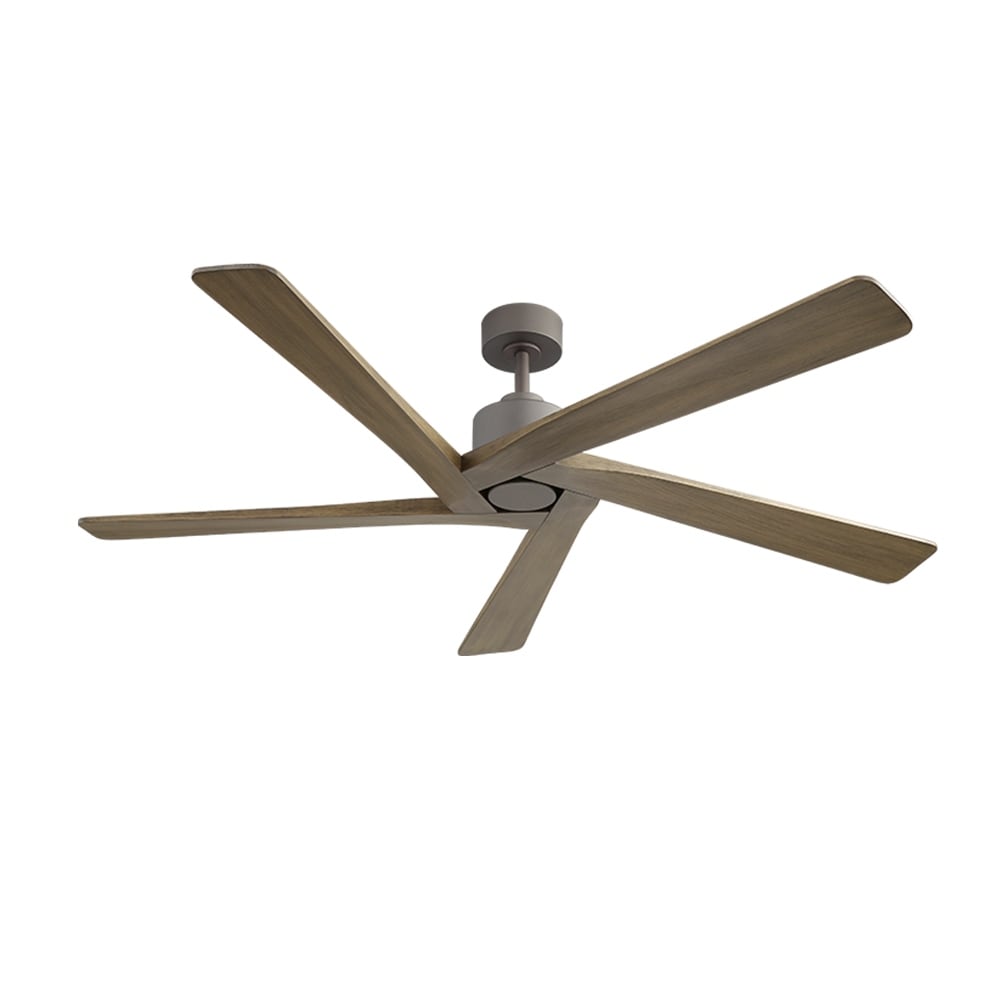 Ventilatore da soffitto interno WINGBO da 54 pollici con motore DC, senza luci - N/A
