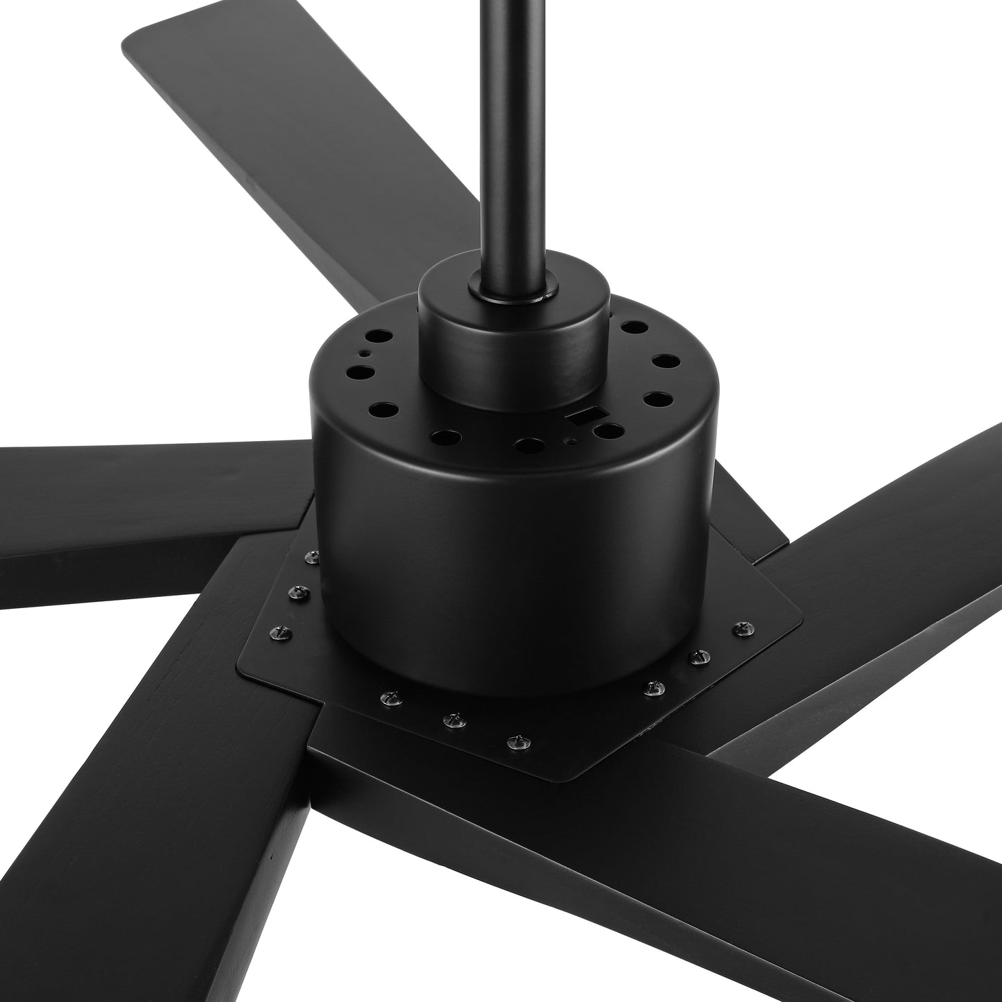 Ventilatore da soffitto interno WINGBO da 54 pollici con motore DC, senza luci - N/A