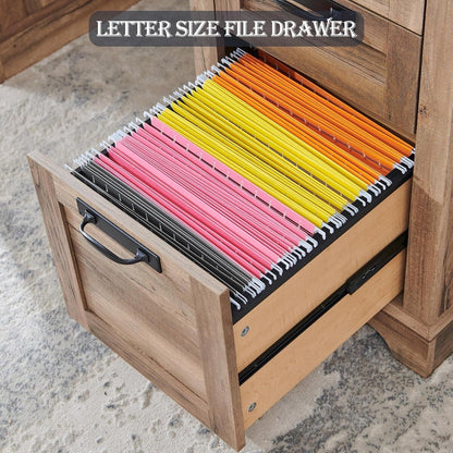 Scrivania da ufficio in stile farmhouse da 60 pollici, scrivania da ufficio in legno, scrivania per computer.