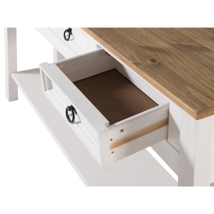 Console in legno per ingresso con 3 cassetti Corona | Furniture Dash - N/A