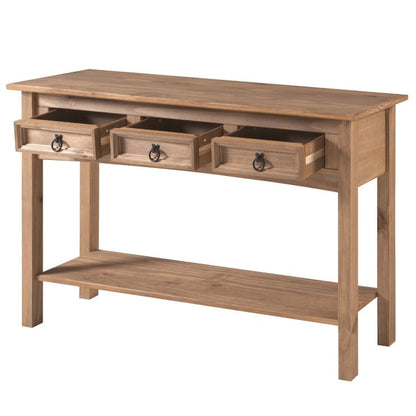 Console in legno per ingresso con 3 cassetti Corona | Furniture Dash - N/A