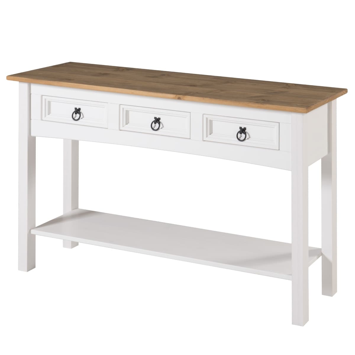 Console in legno per ingresso con 3 cassetti Corona | Furniture Dash - N/A